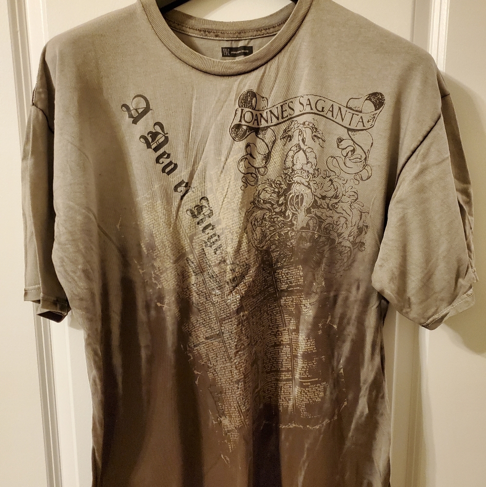 INC gray/brown ombre tee